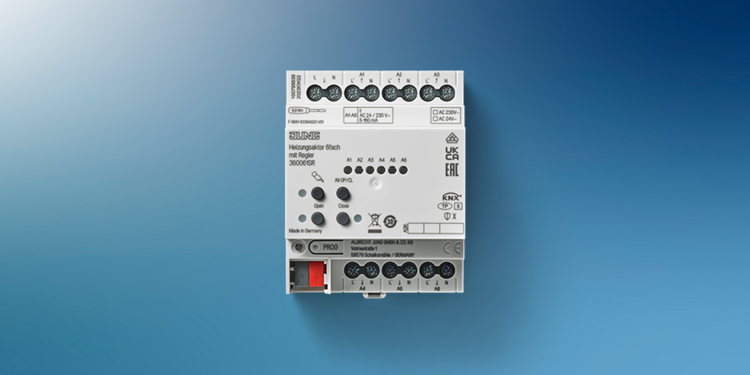 KNX Heizungsaktor 6-fach bei Elektro Walleitner in Schliersee